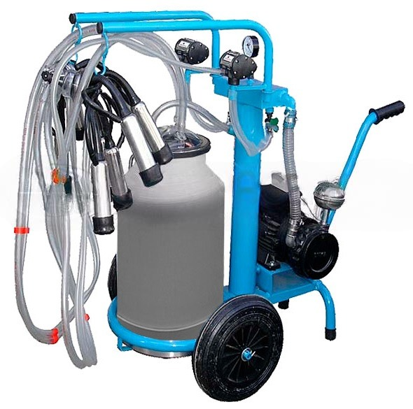 Агрегат индивидуального доения передвижной АИД-2 | ЧПУП «Метрасалес»