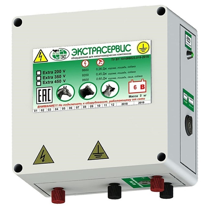 Генератор электроизгороди Extra 350 V | ЧПУП «Метрасалес»