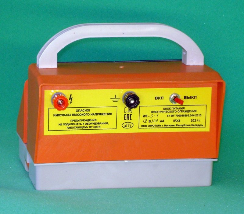 Генератор электроизгороди ИЭ-3-1 | ЧПУП «Метрасалес»