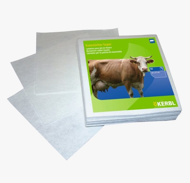 Тканевые салфетки для вымени многоразовые Super (34х37 см), 50шт | ЧПУП «Метрасалес»